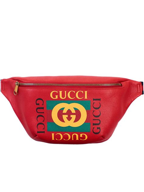 gucci red fanny pack|Gucci fanny pack common sense.